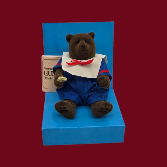 1983 Gund Abiner Smoothie Last Elegant Bear Four Miniature Bears in Original Box - Picture 10 of 16